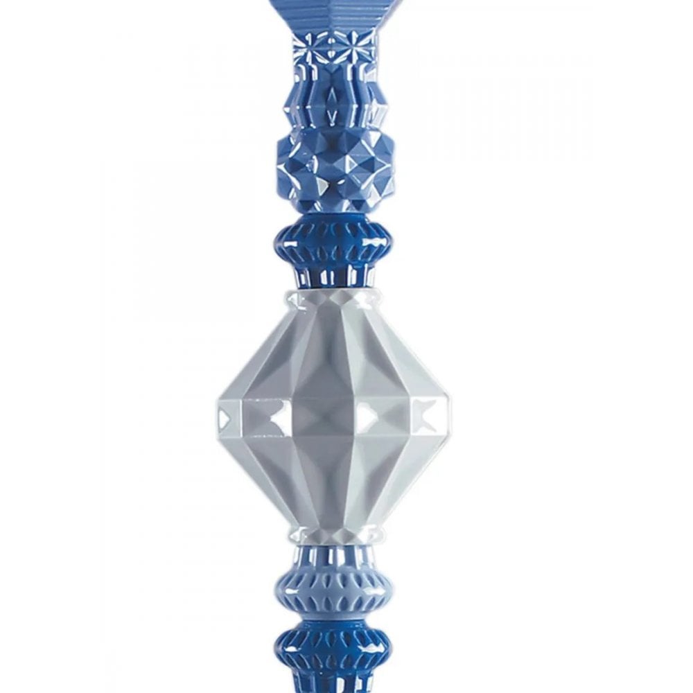Lladro Belle De Nuit Pendant Lamp II - Blue