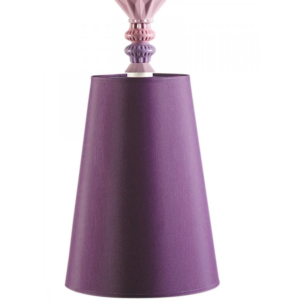 Lladro Belle De Nuit Pendant Lamp II - Pink