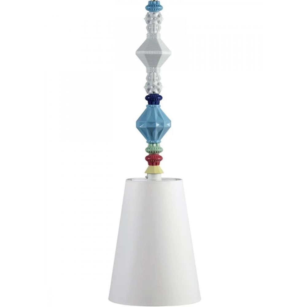 Lladro Belle De Nuit Pendant Lamp II - Multicolour