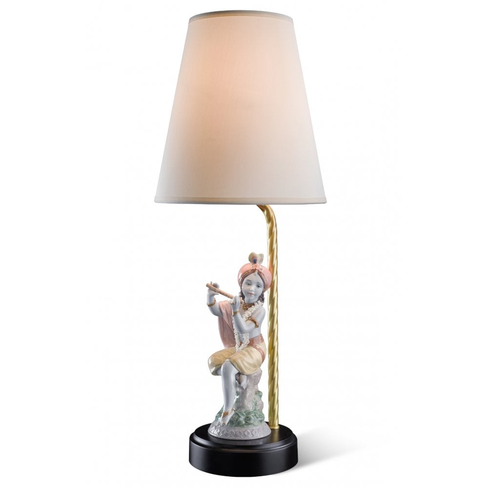 Lladro Lord Krishna Lamp