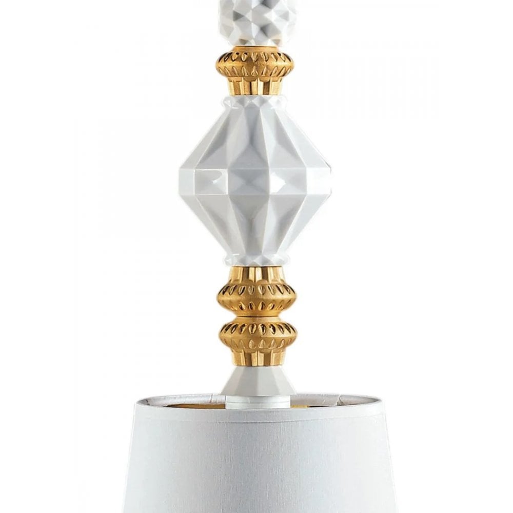 Lladro Belle De Nuit Pendant Lamp II - Golden Luster