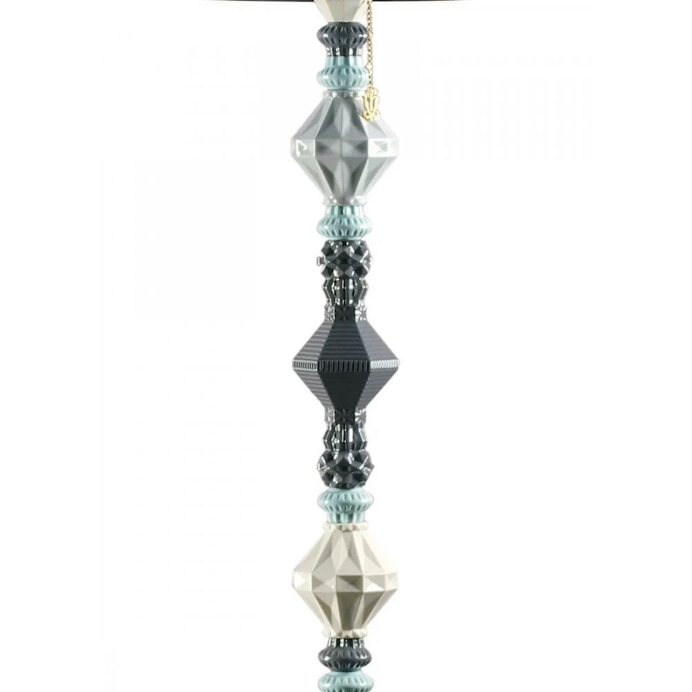 Lladro Belle De Nuit Floor Lamp II - Black
