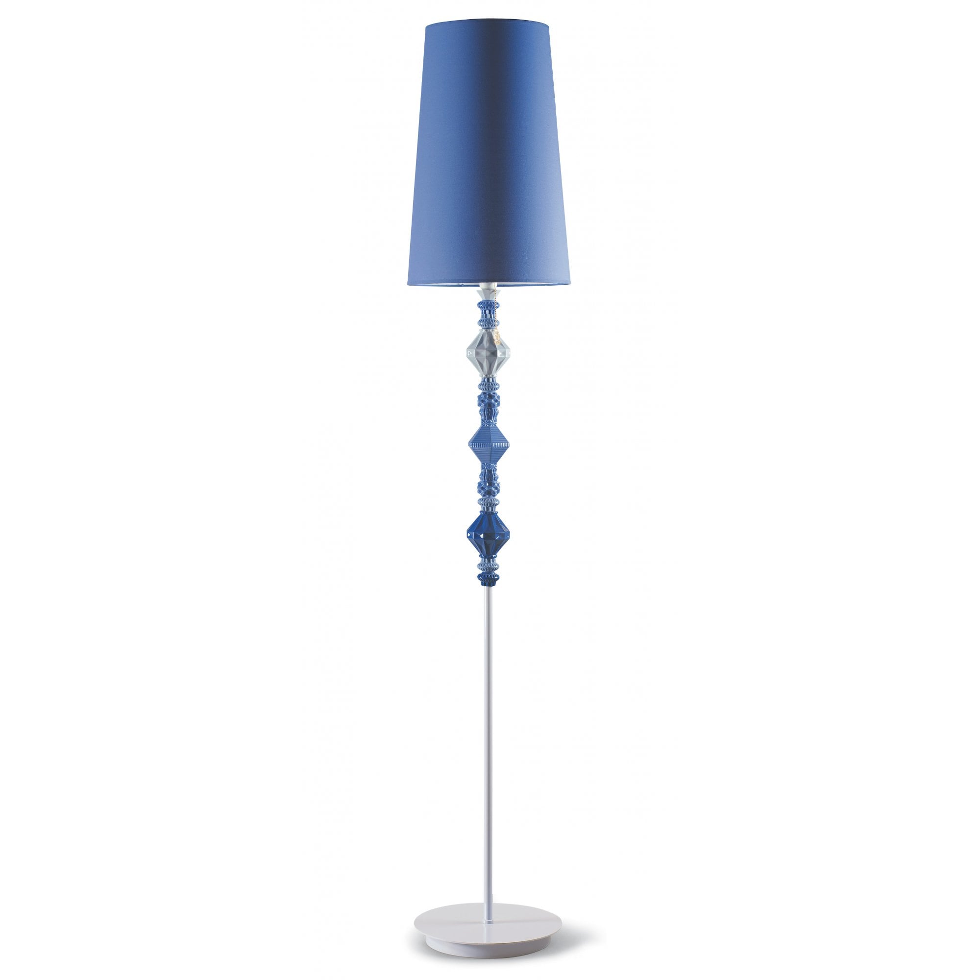 Lladro Belle De Nuit Floor Lamp II - Blue