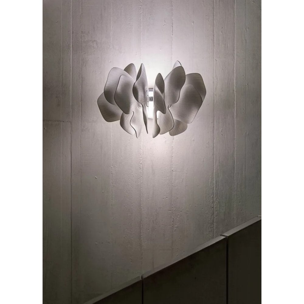 Lladro Nightbloom Wall Sconce Light - White
