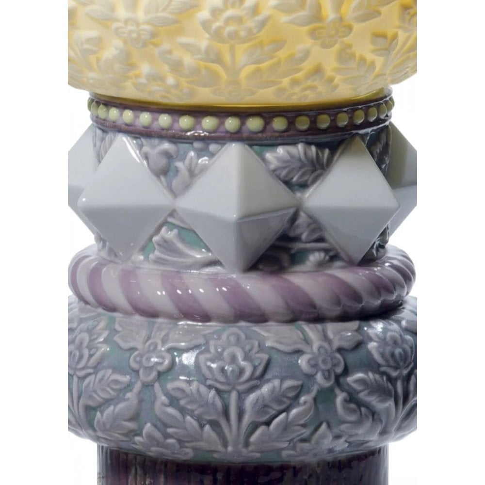 Lladro Peacock Table Lamp