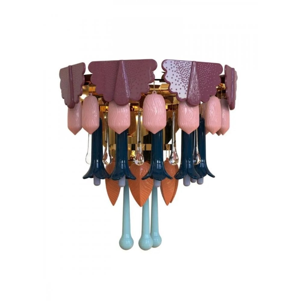 Lladro Seasons Wall Sconce Light - Fall