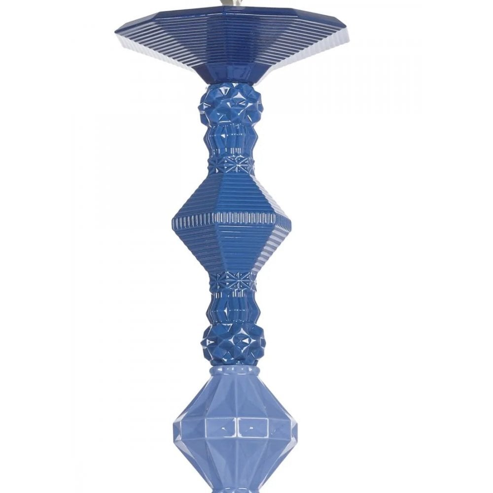 Lladro Belle De Nuit 12 Light Chandelier - Blue