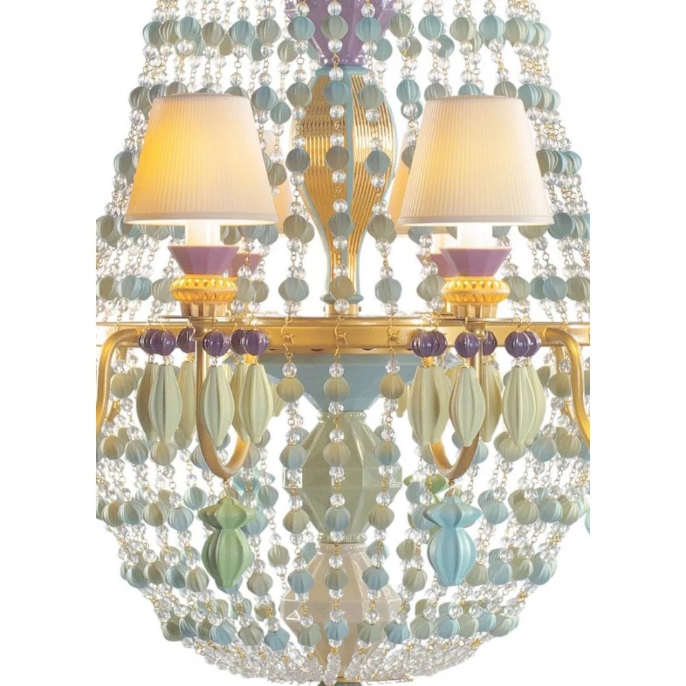 Lladro Winter Palace 12 Light Chandelier - C√¥te d'Azur