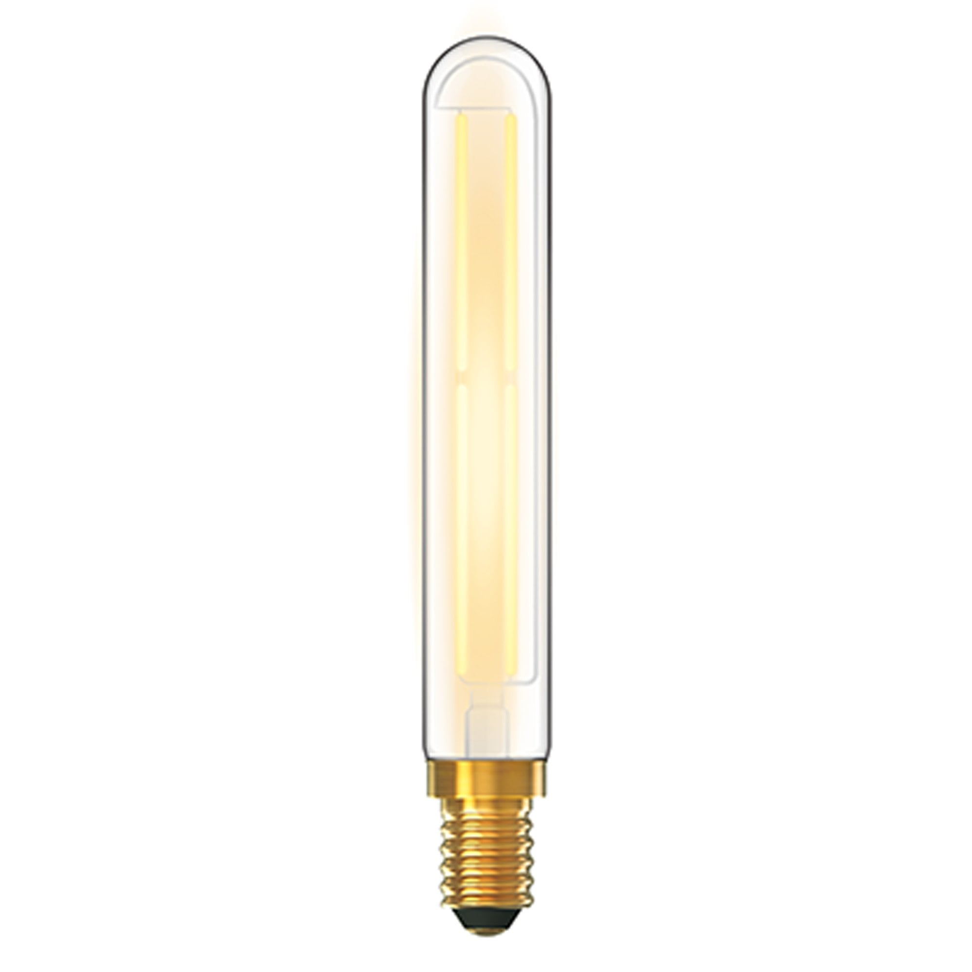 Luxram Classic Deco 4W 185mm Tubular E14 LED Warm White - 2700K (Dimmable)