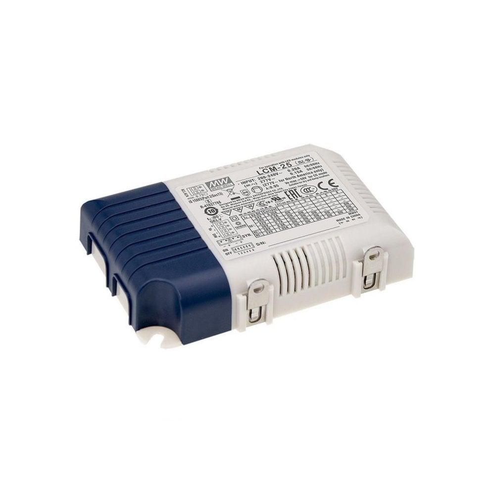 T-D-LCM25 driver -  0-10v dimmable driver - 350mA/700mA/1050mA
