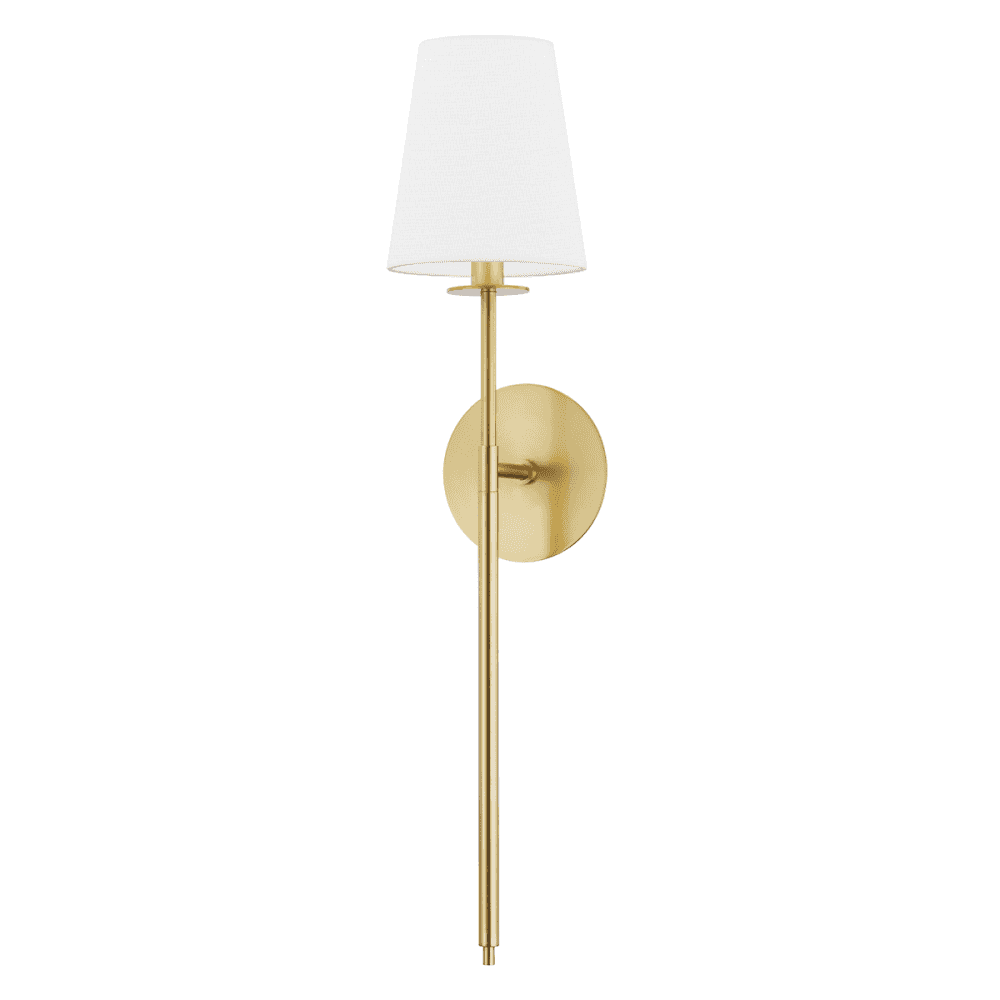 Hudson Valley Niagara 1 Light Wall Sconce Light - Aged Brass