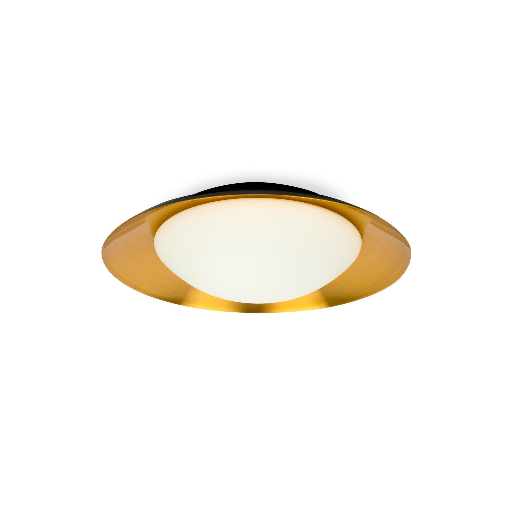 Faro Side 390 Ceiling Lamp - Black & Copper