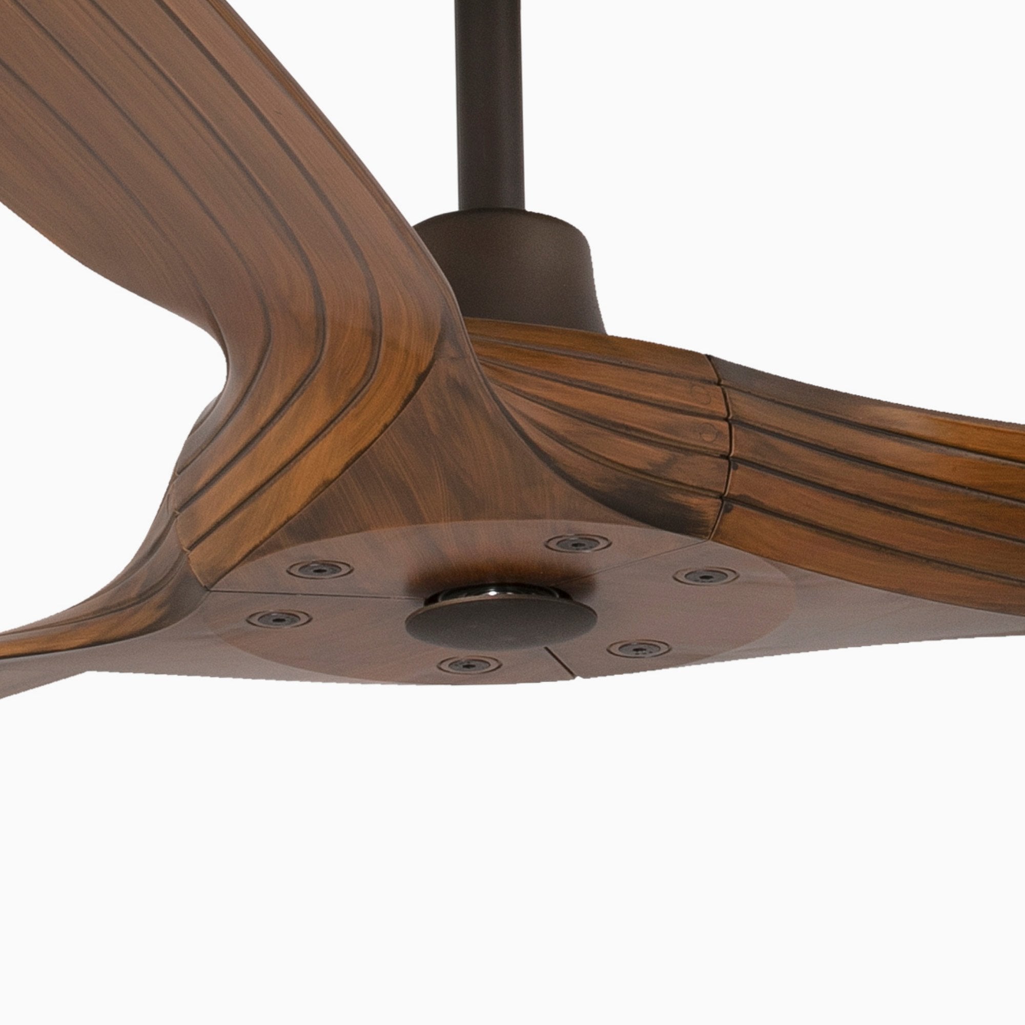 Faro Morea Large Fan - Brown with DC motor