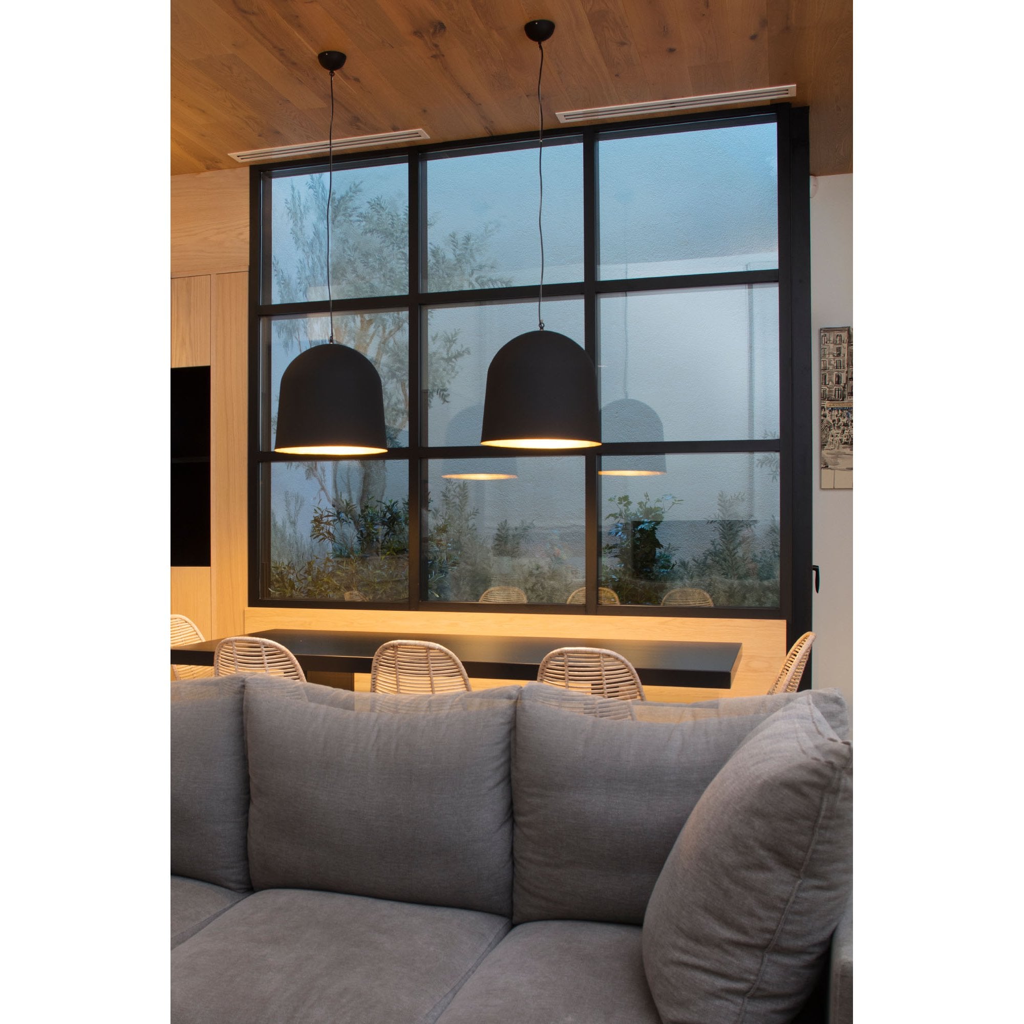 Faro Crater Pendant - Black