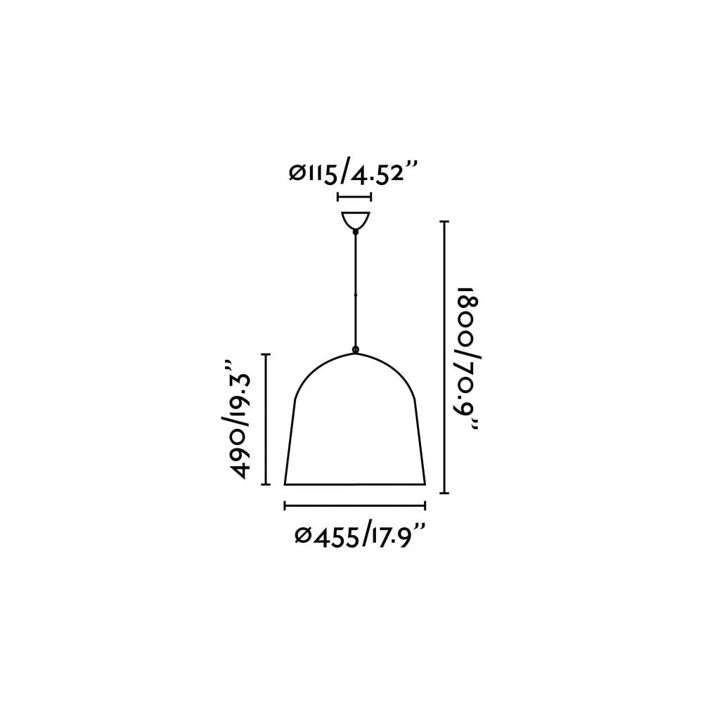 Faro Crater Pendant - Black