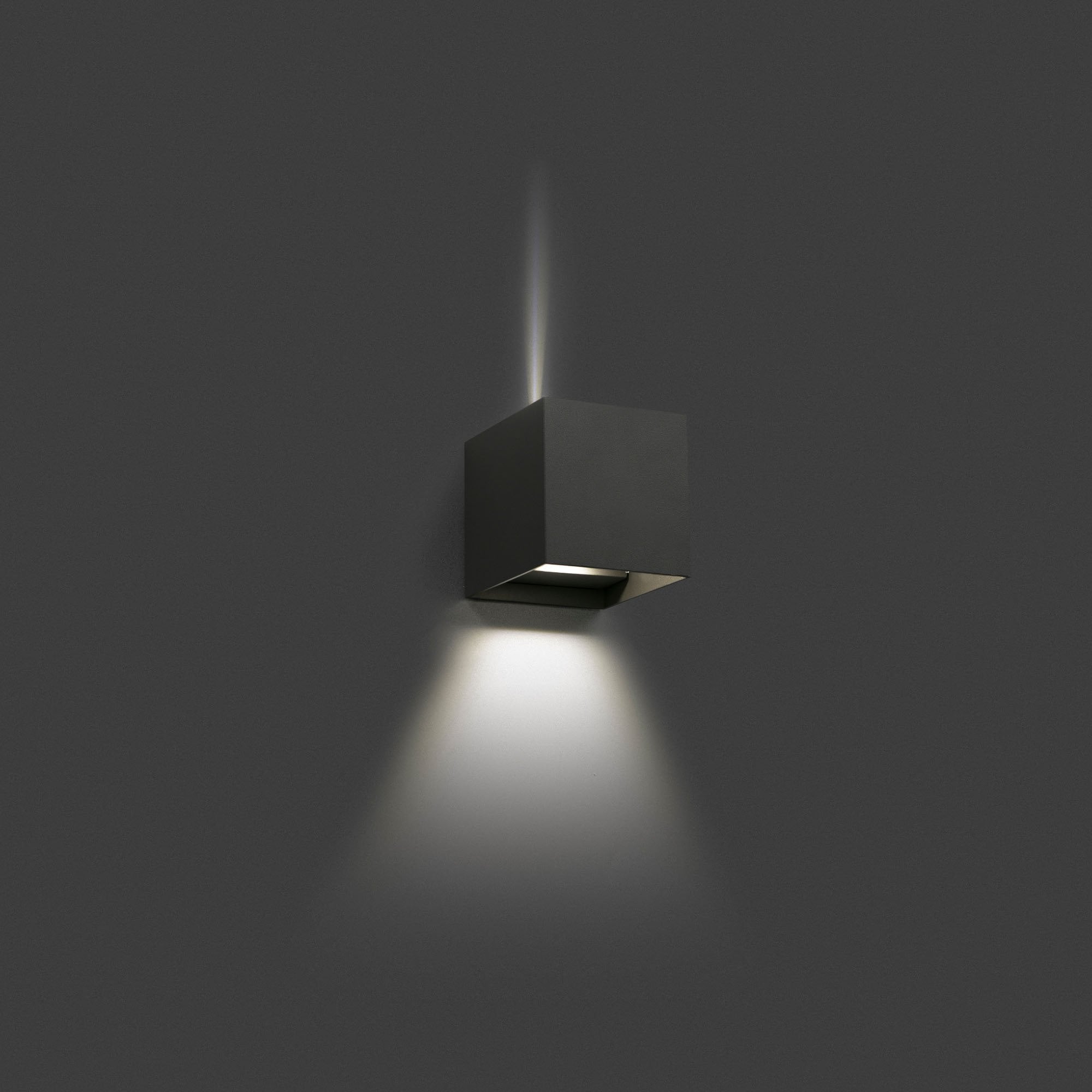 Faro Olan Wall Lamp - Dark Grey
