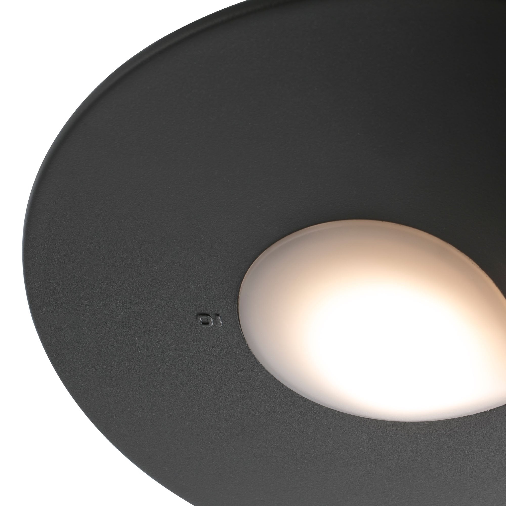 Faro Lotus Wall Lamp - Dark Grey