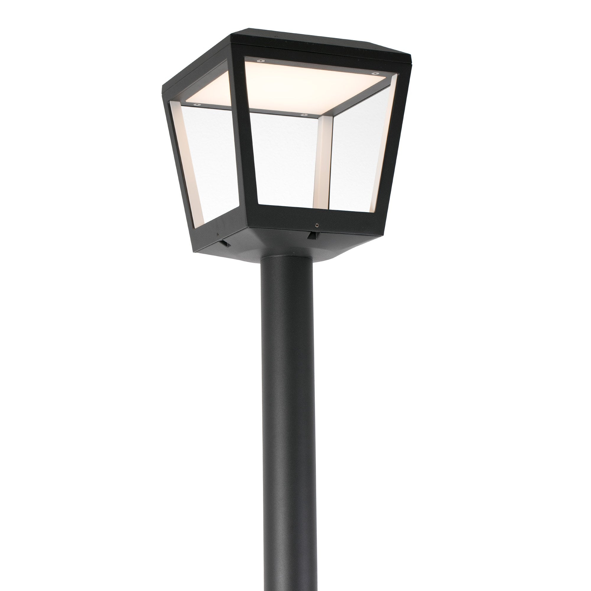 Faro Plaza Pole Lamp - Dark Grey