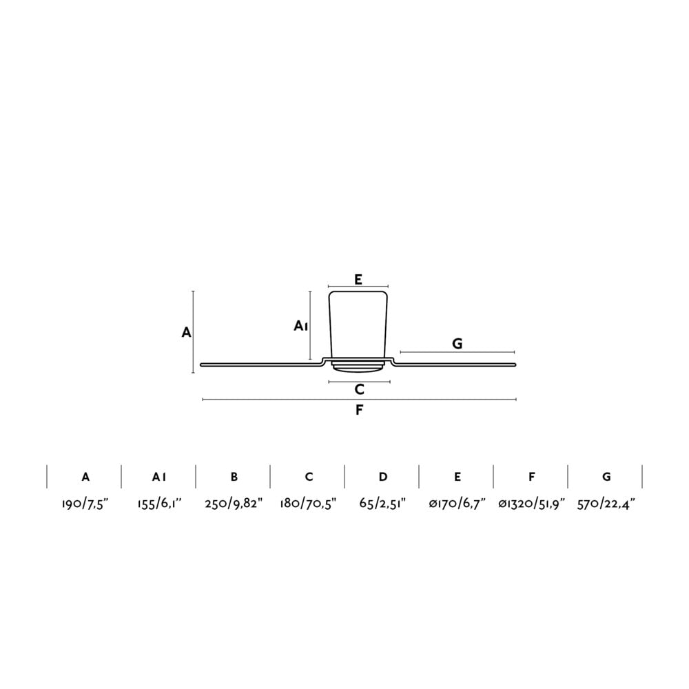 Faro Pemba Large Fan - DC Motor - White