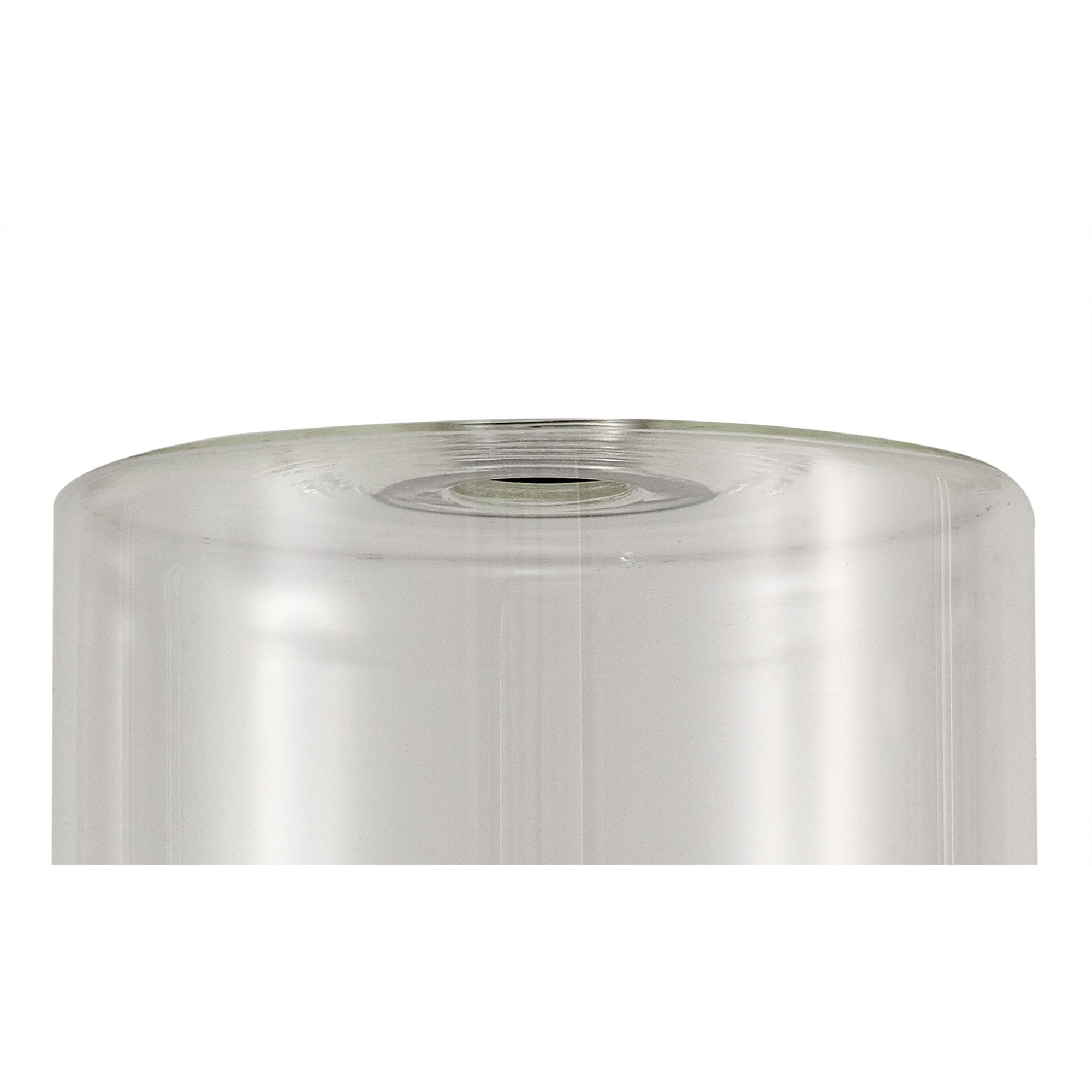 Fabula Tamworth 3 Light Linear Pendant - Medium Cylinder Shades - French Gold & Clear Glass