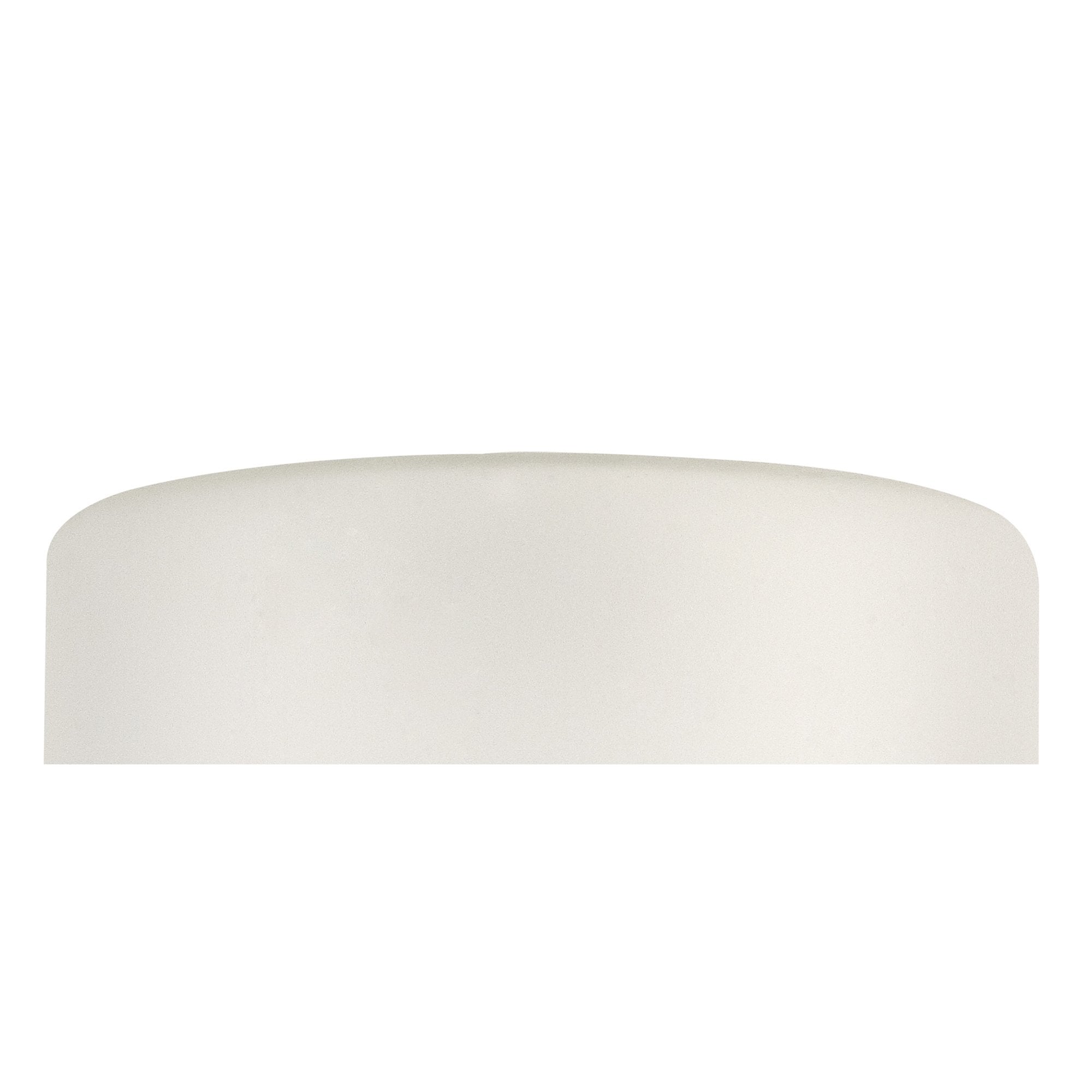 Fabula Tamworth 3 Light Telescopic Semi Flush - Short Cylinder Shades - French Gold & Frosted Glass