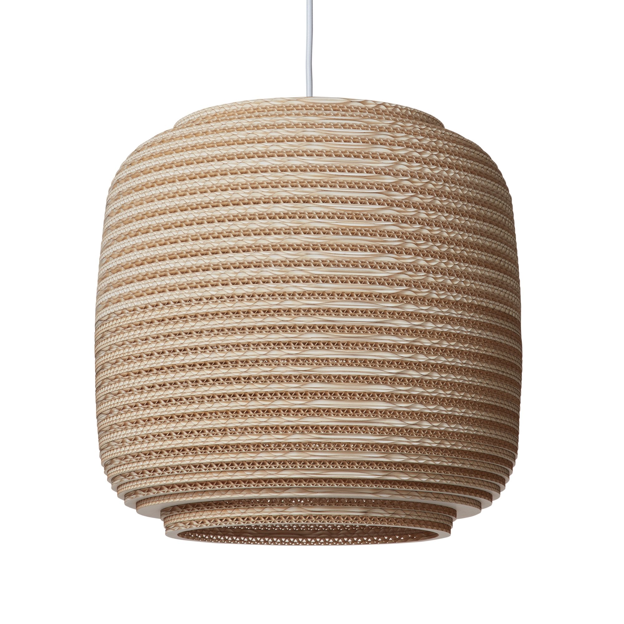 Graypants Scraplights Ausi 14 Pendant - Blonde - 39cm Diameter