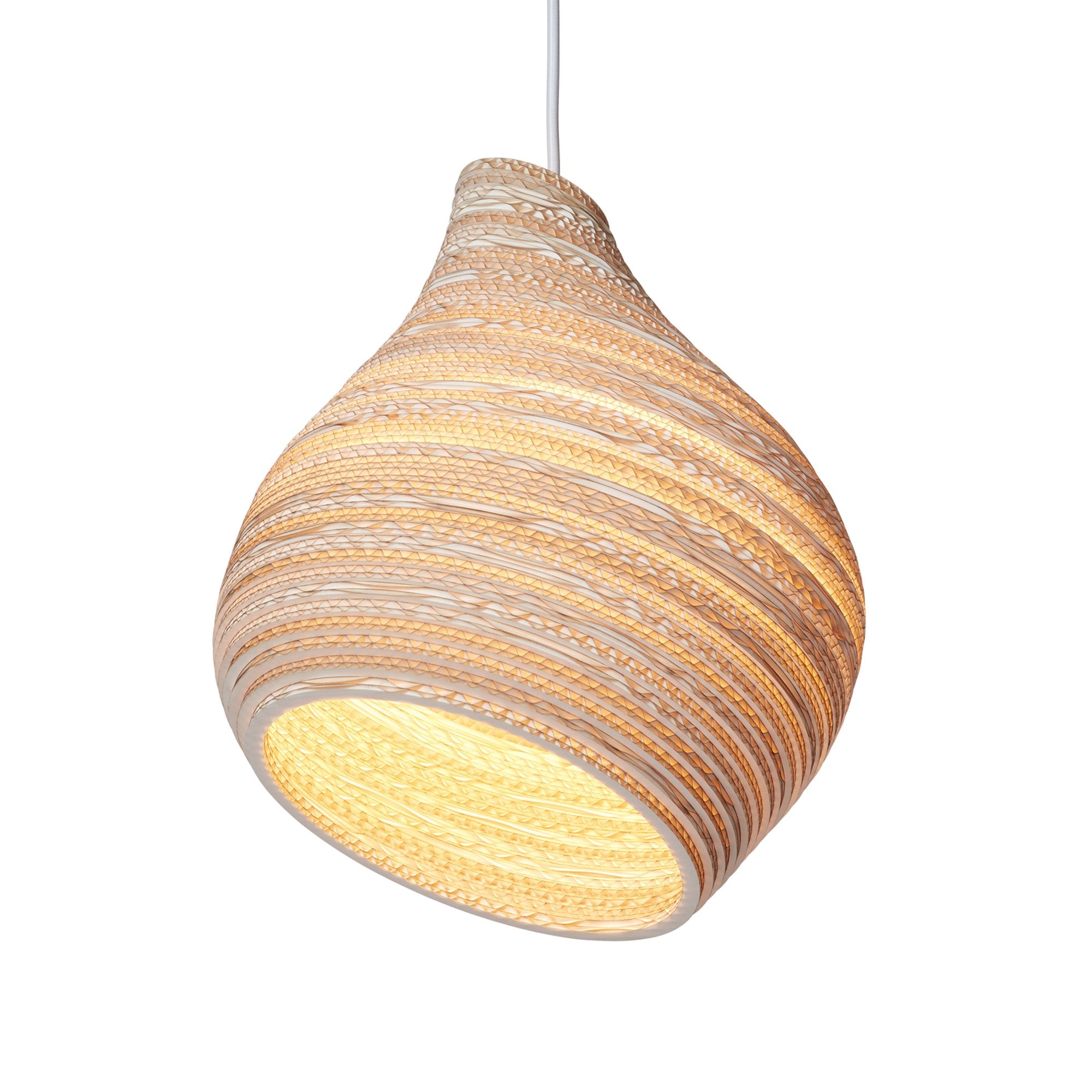 Graypants Scraplights Hive 12 Pendant - Blonde - 30cm Diameter