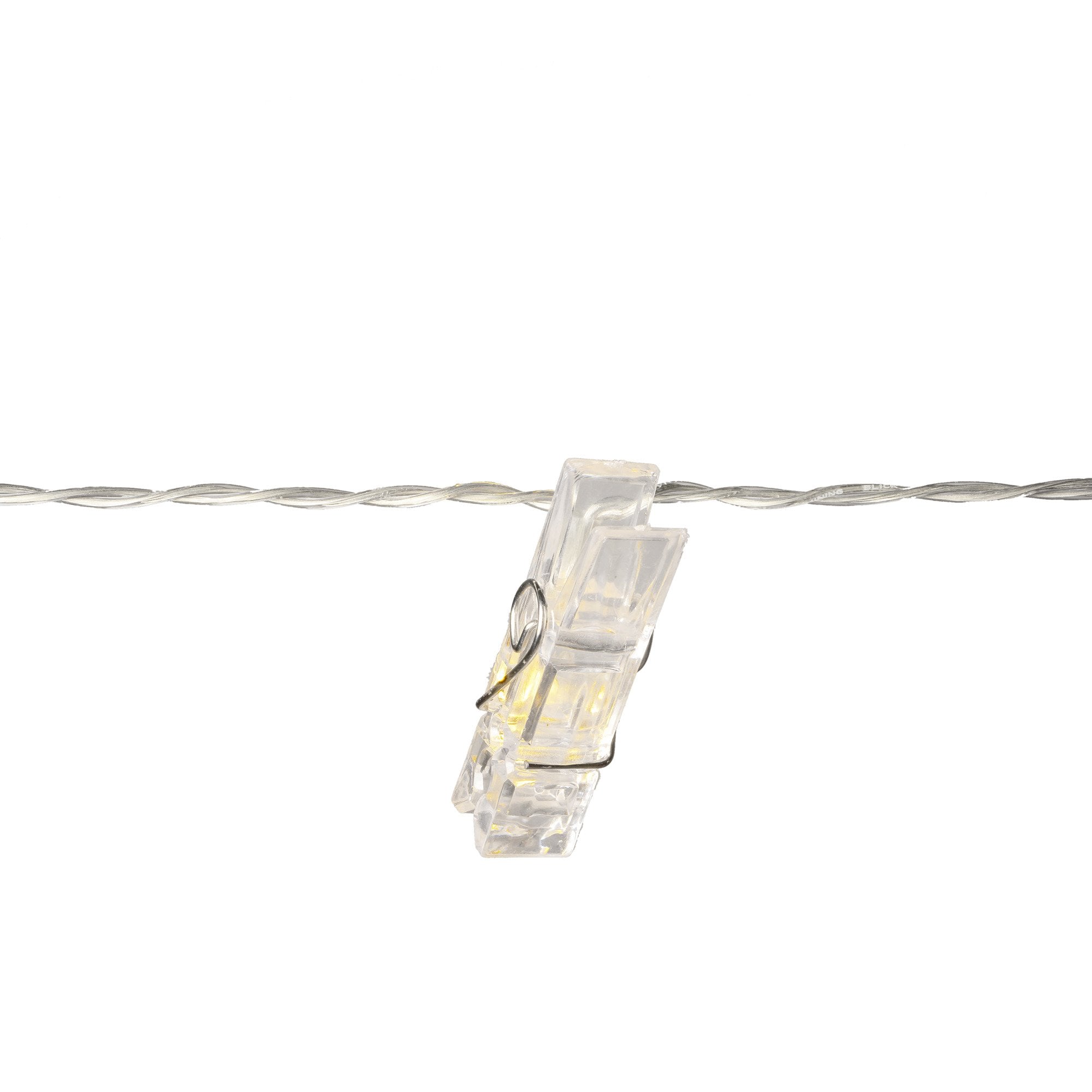 Konstsmide Festoon 2.75m Decorative Light Set - 12 LEDs - Clear Pegs