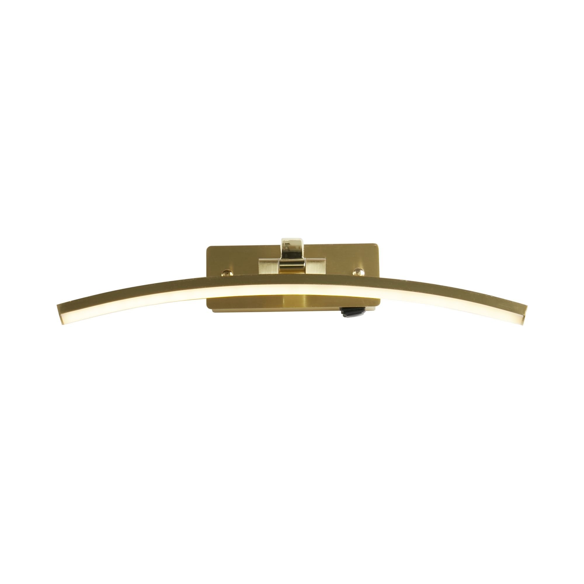 Searchlight Samuel 40cm Picture Light - Satin Brass & Polished Brass