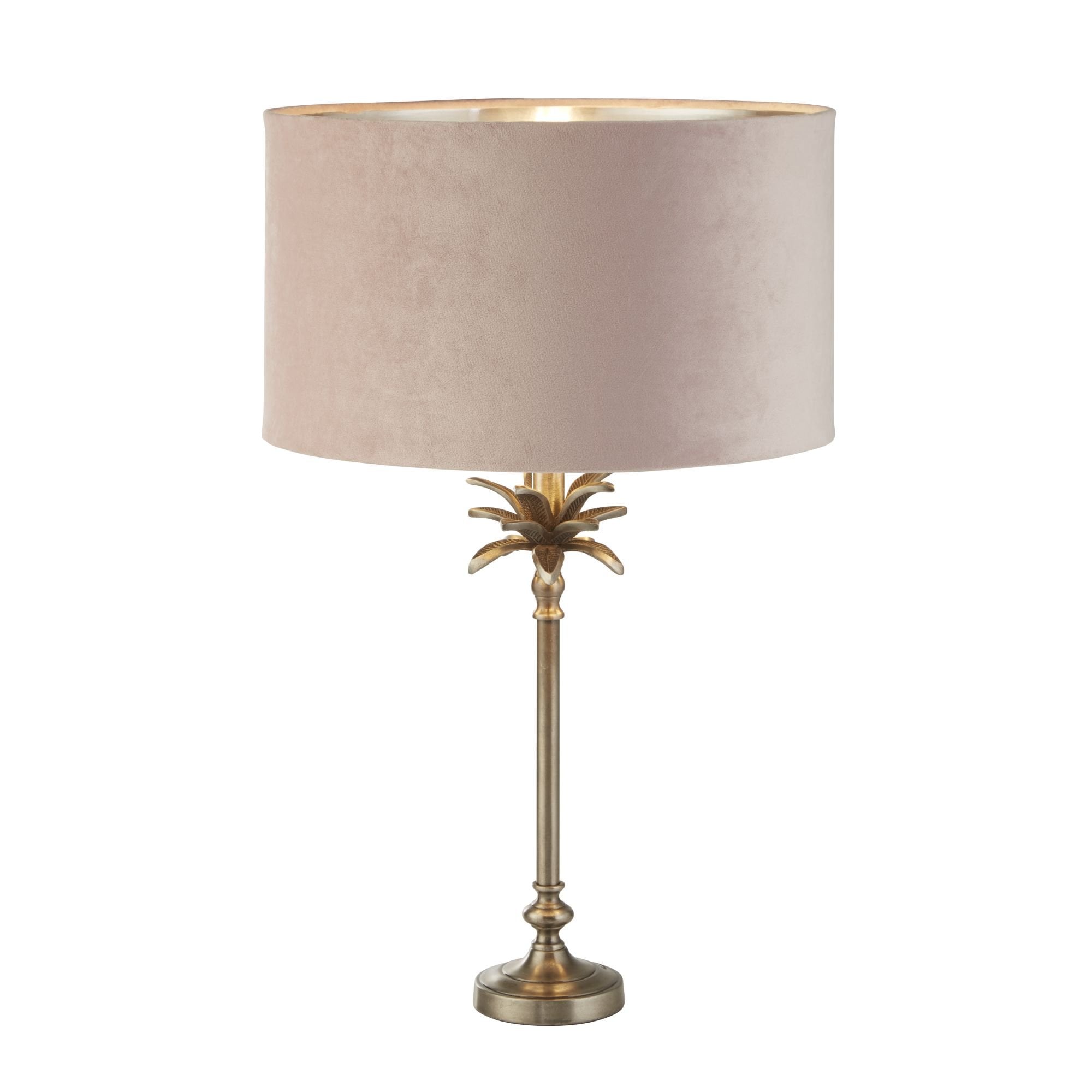 Searchlight Paisley Table Lamp Base - Antique Nickel - Base Only