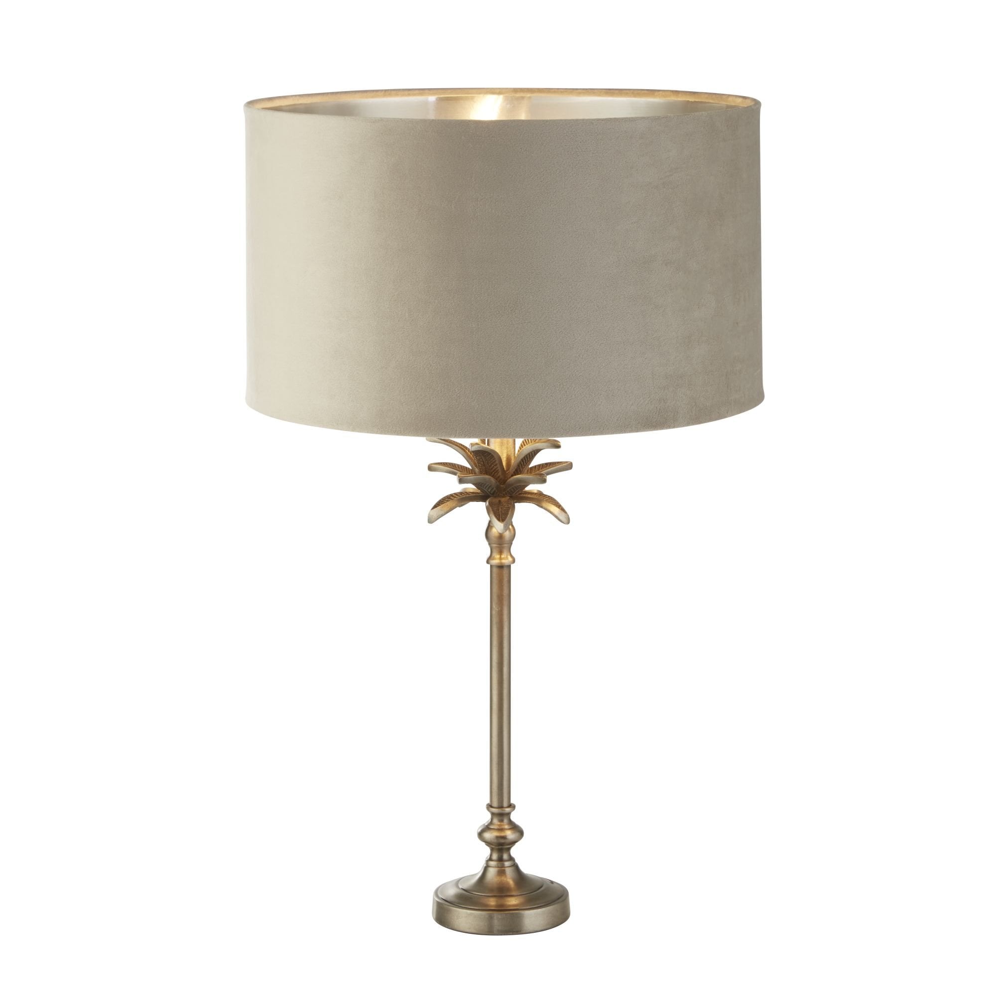 Searchlight Paisley Table Lamp Base - Antique Nickel - Base Only