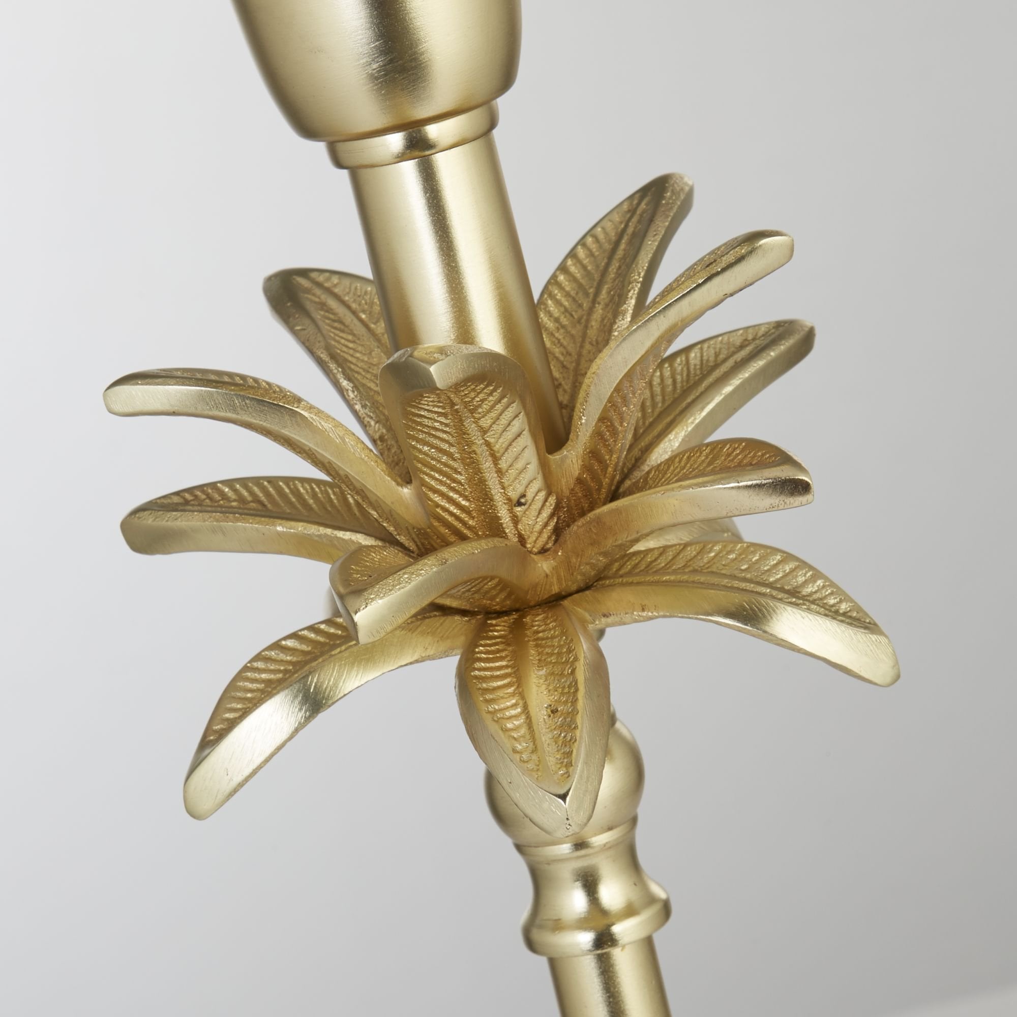 Searchlight Paisley Table Lamp Base - Satin Brass - Base Only