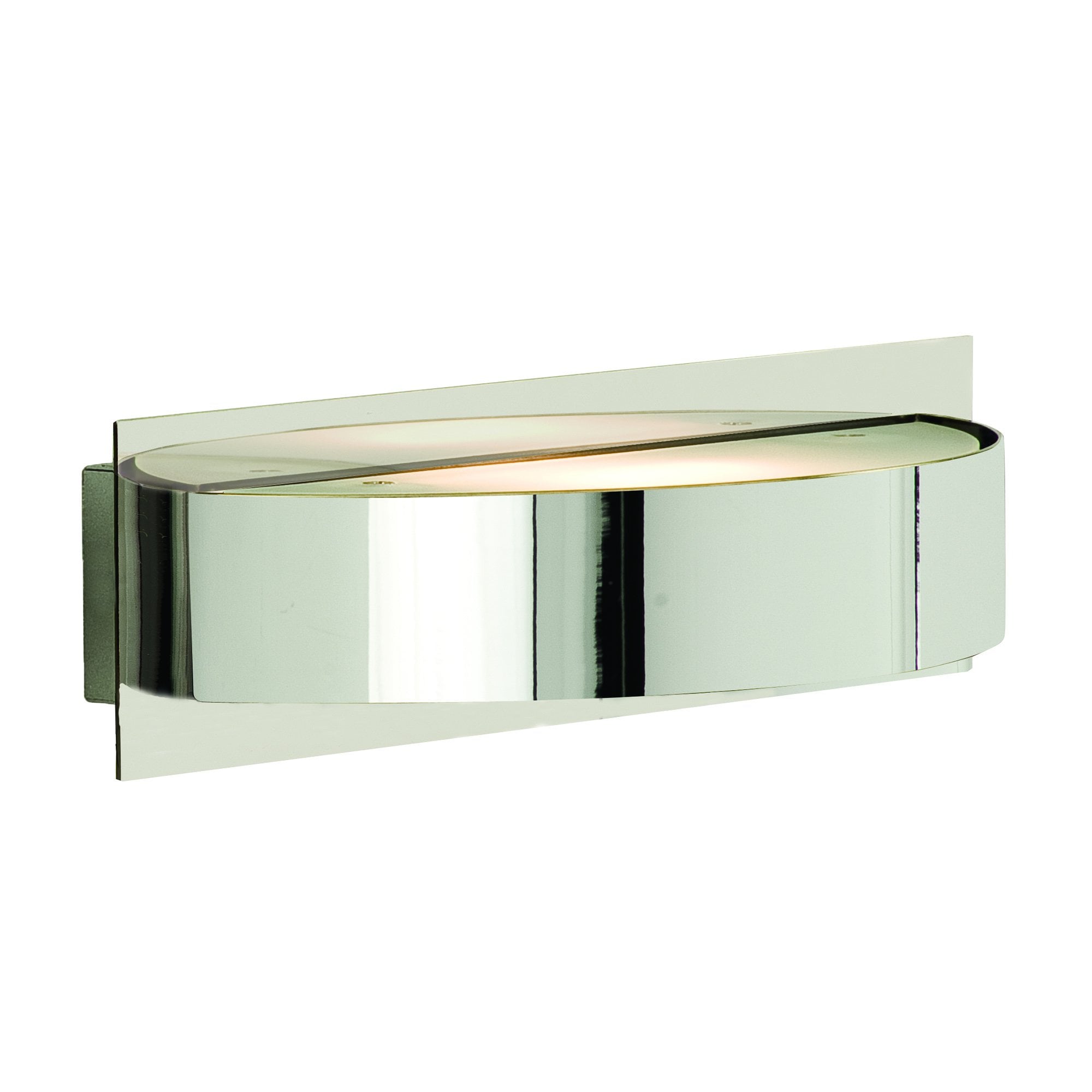 Searchlight Venus Wall Light - Chrome & Glass