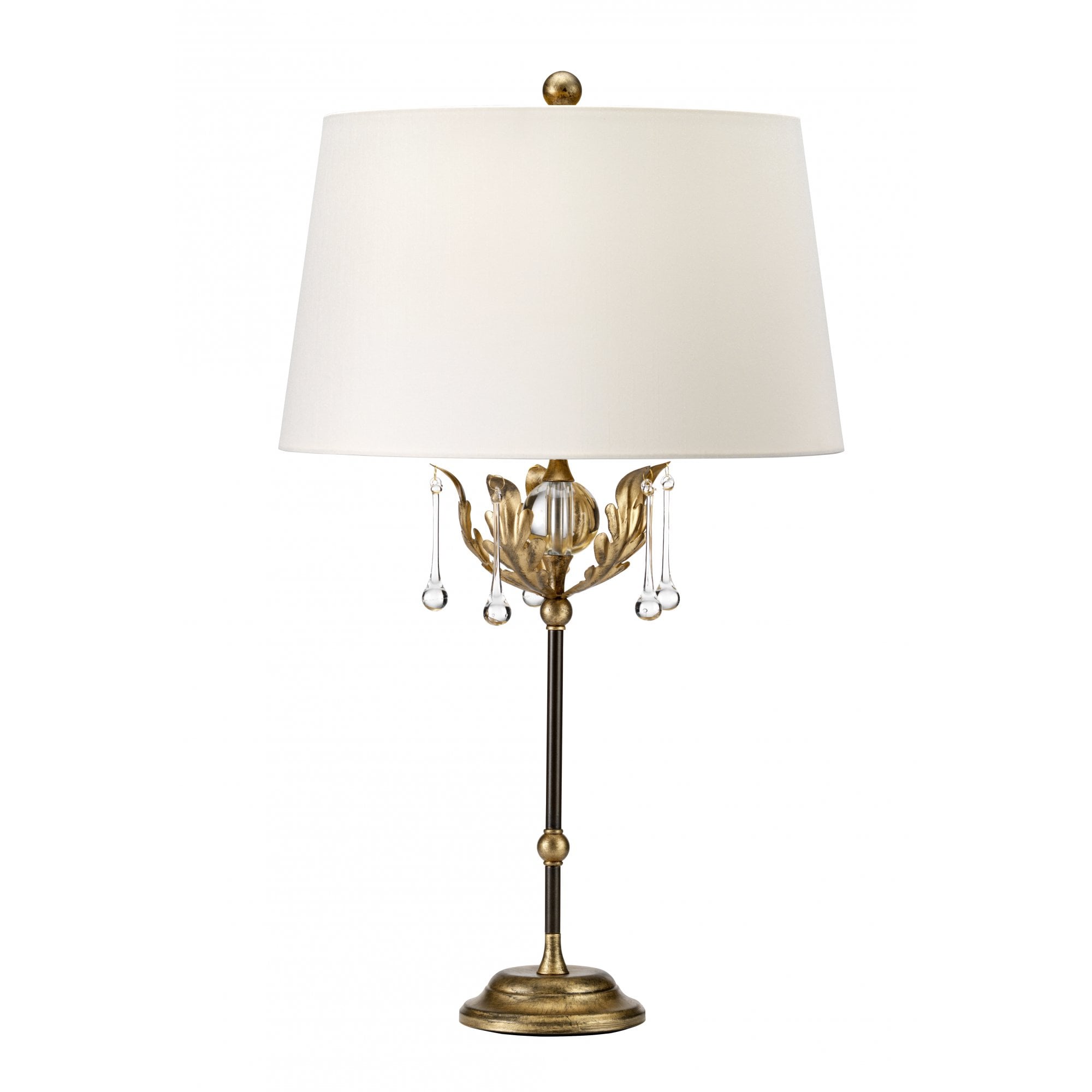 Elstead Amarilli 1 Light Table Lamp - Bronze with Gold Patina