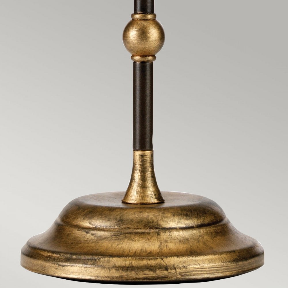 Elstead Amarilli 1 Light Table Lamp - Bronze with Gold Patina