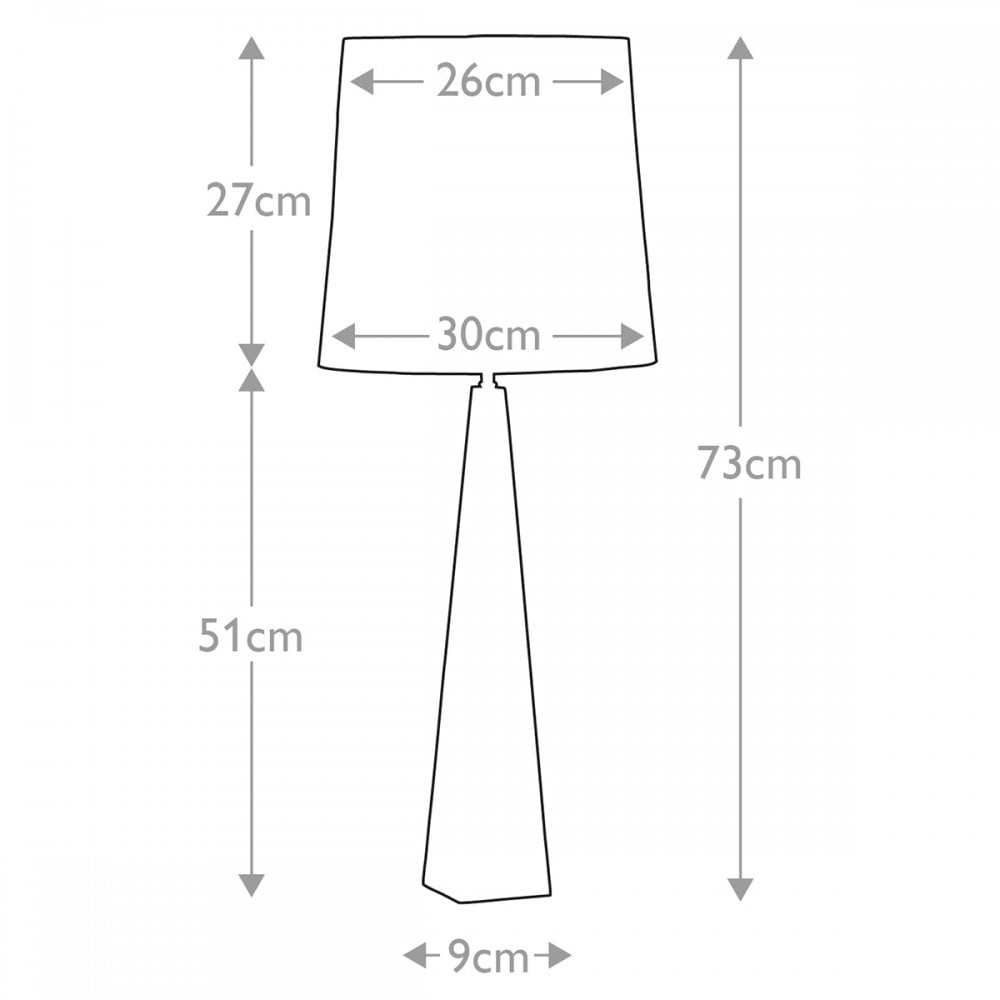 Elstead Ascent 1 Light Table Lamp - Black