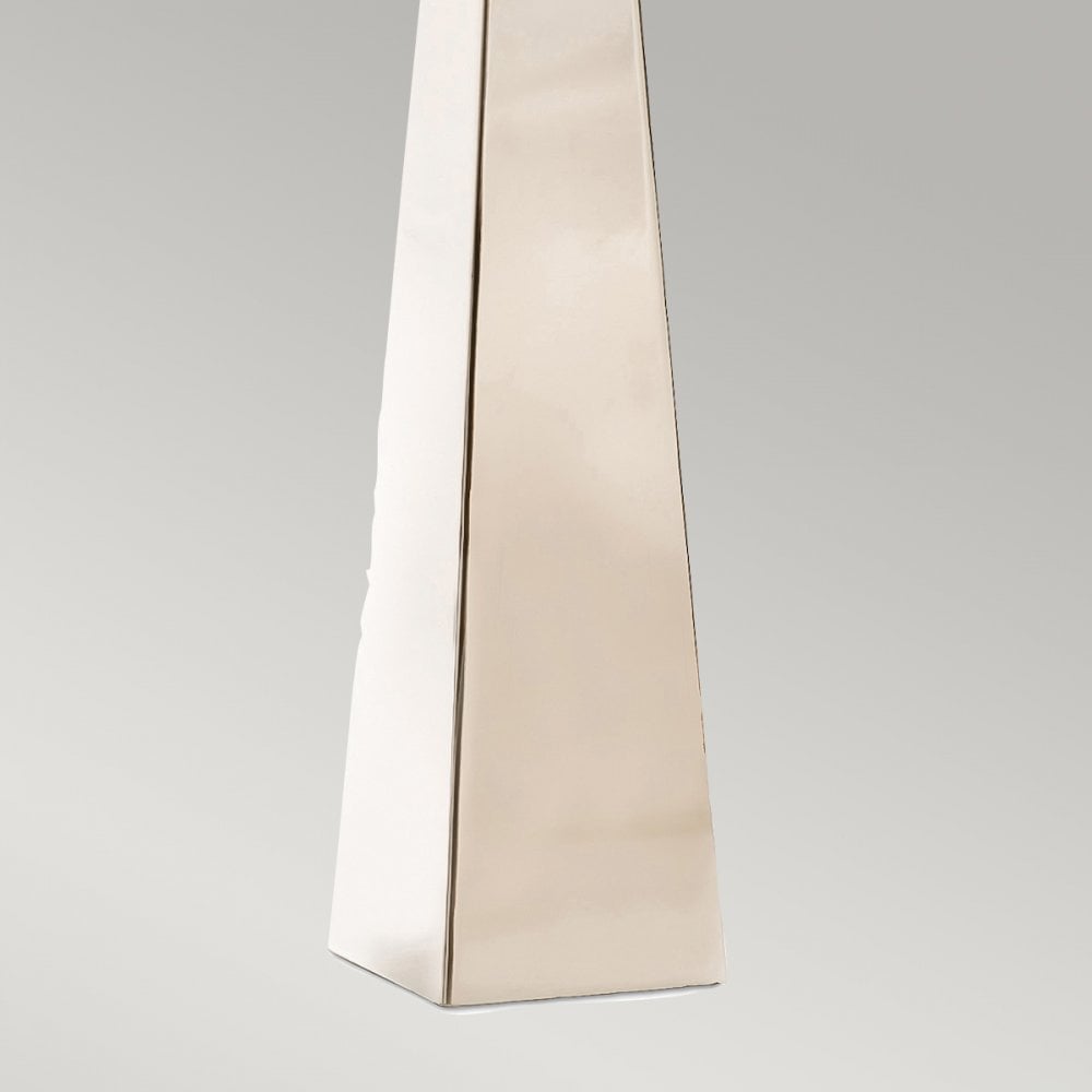 Elstead Ascent 1 Light Table Lamp - Polished Nickel