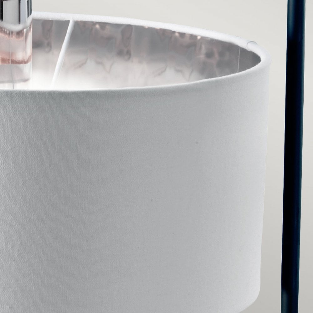 Elstead Balance 1 Light Table Lamp - Black & Polished Nickel