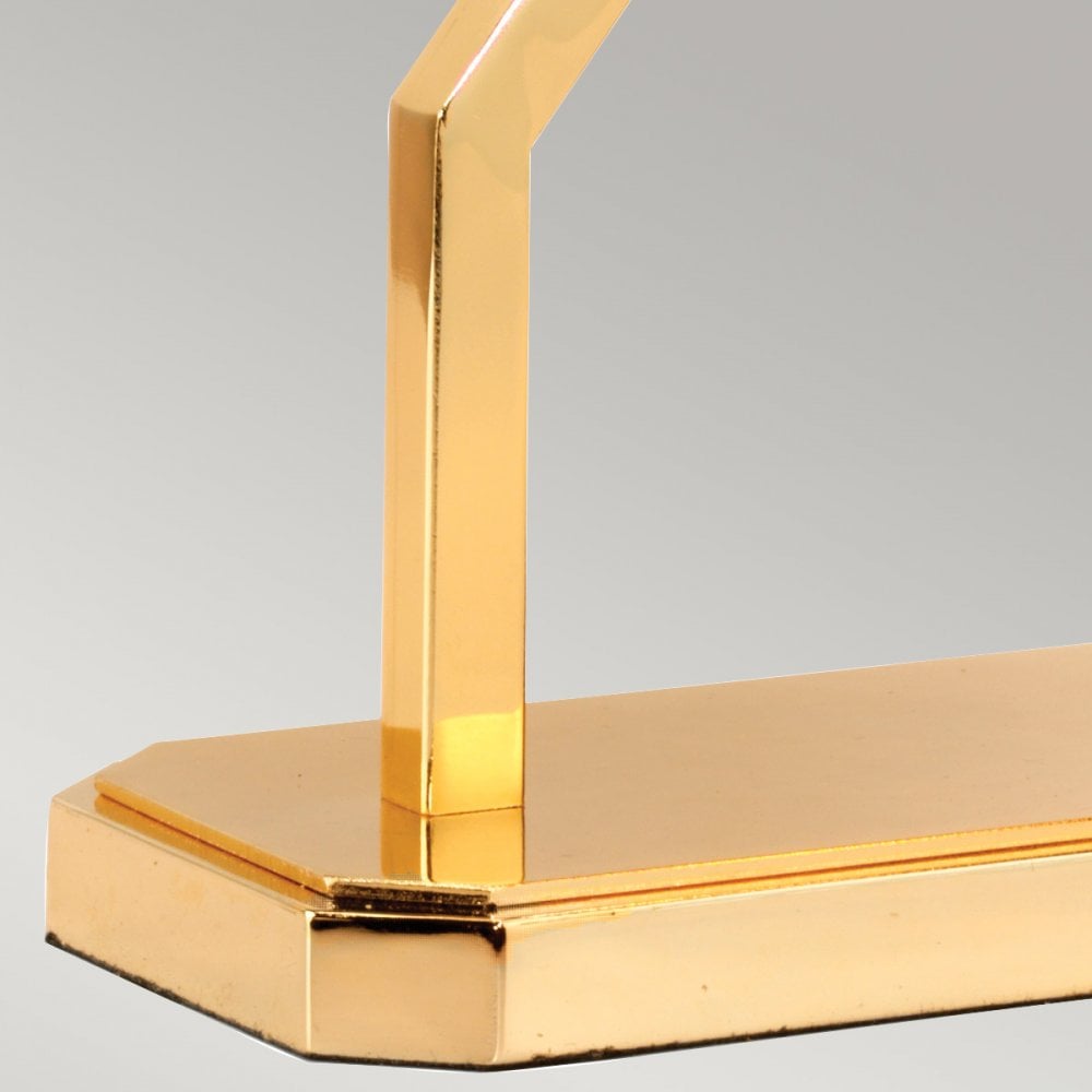Elstead Cross Table Lamp - Polished Gold