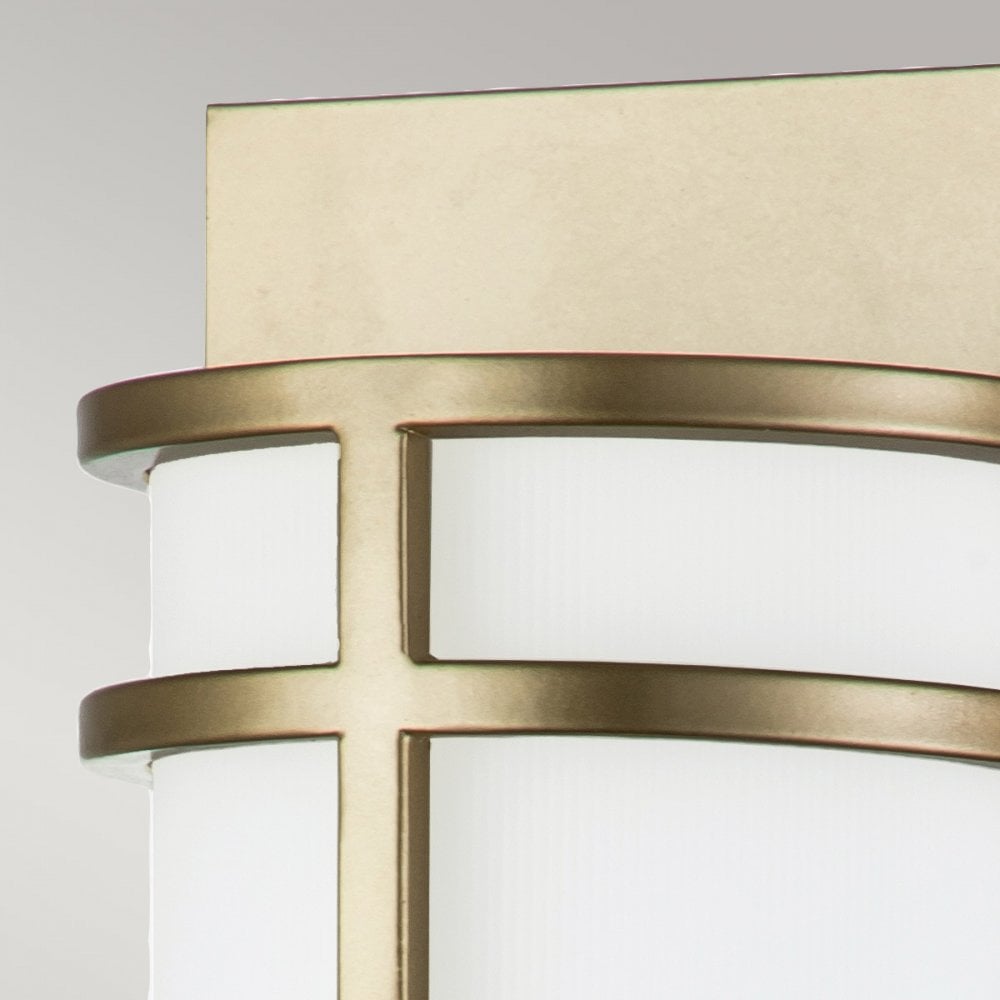 Feiss Fusion 2 Light Wall Light - Painted Natural Brass