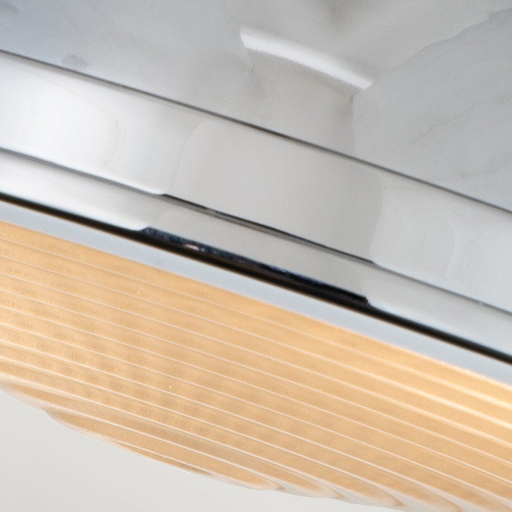 Hinkley Amelia 2 Light Flush Light - Polished Chrome