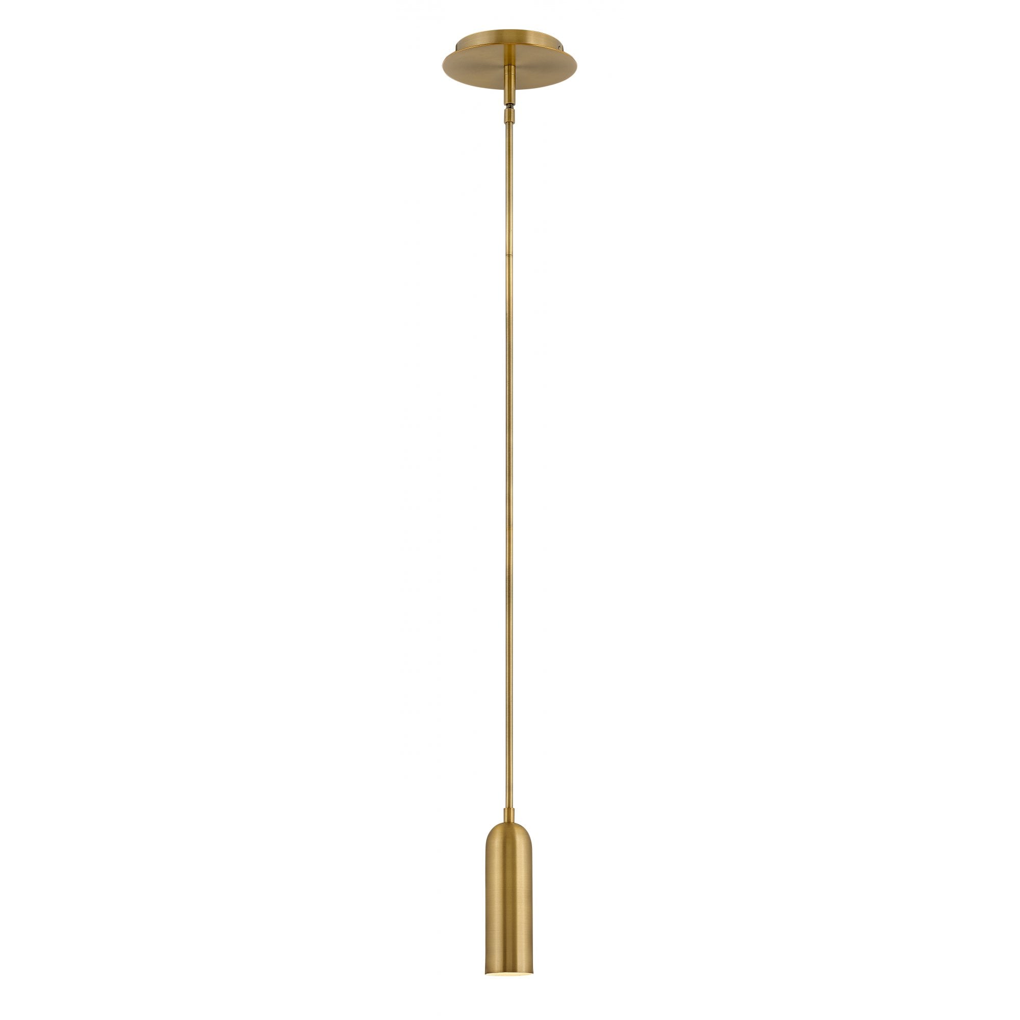 Hinkley Dax 1 Light Mini Pendant - Heritage Brass