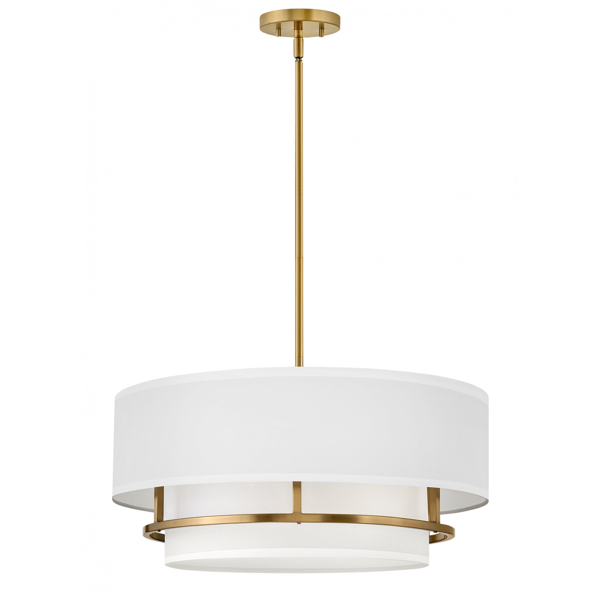 Hinkley Graham 4 Light Duo Mount - Lacquered Brass