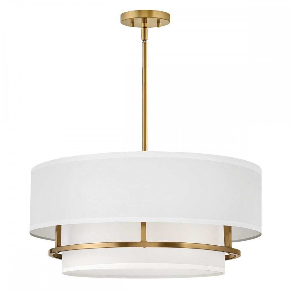 Hinkley Graham 4 Light Duo Mount - Lacquered Brass