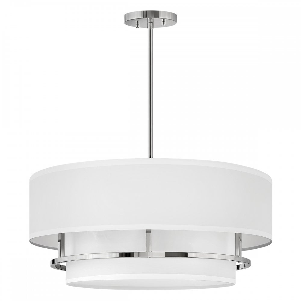 Hinkley Graham 4 Light Duo Mount - Polished Nickel