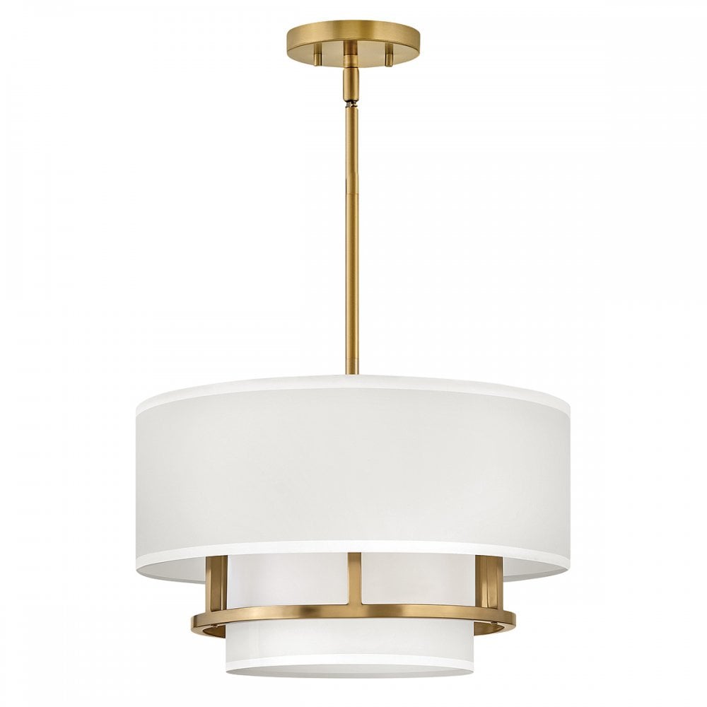 Hinkley Graham 3 Light Duo Mount - Lacquered Brass
