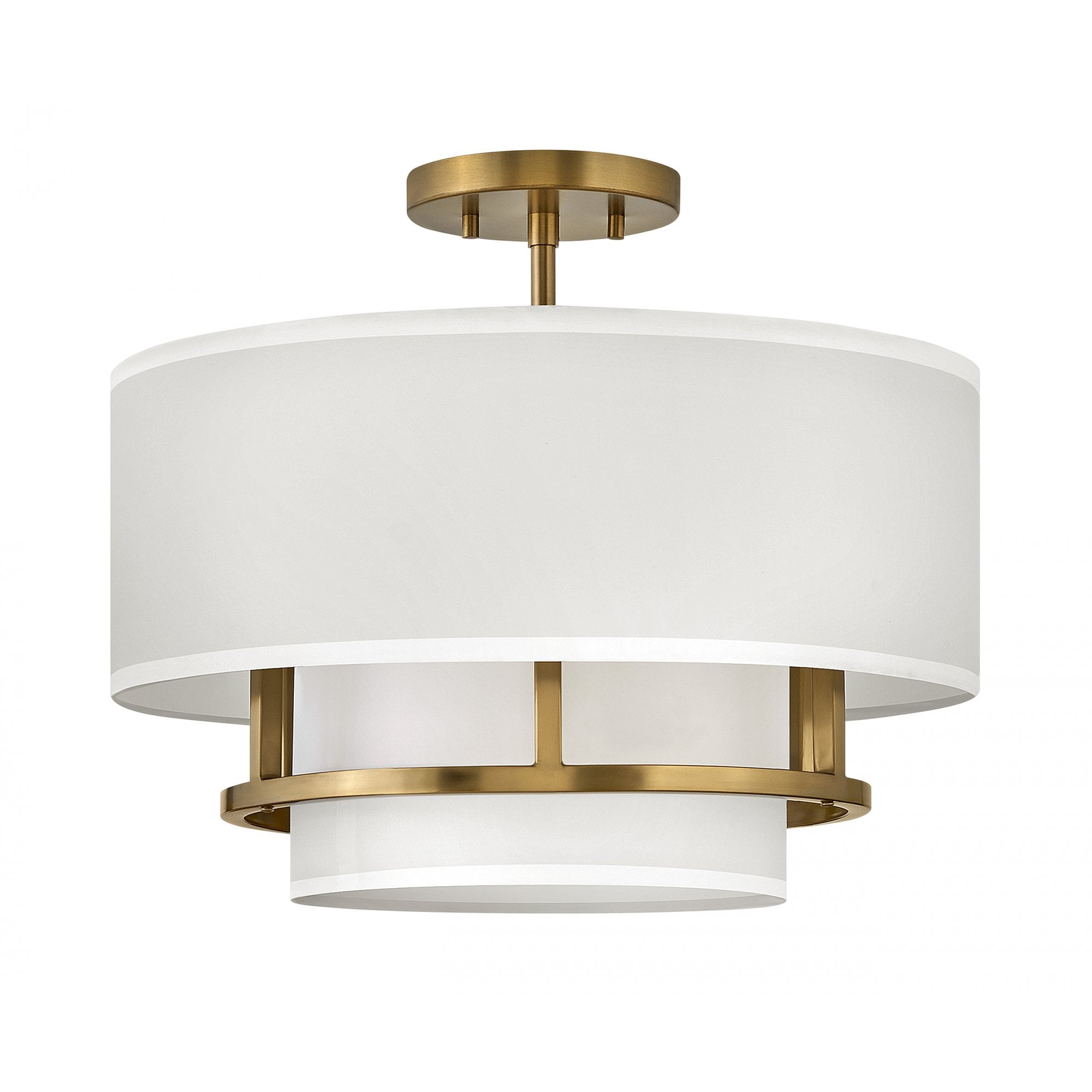 Hinkley Graham 3 Light Duo Mount - Lacquered Brass