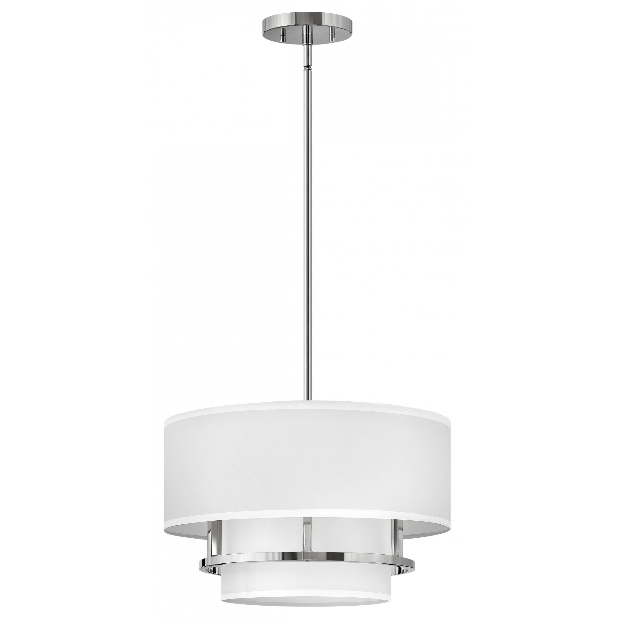 Hinkley Graham 3 Light Duo Mount - Polished Nickel