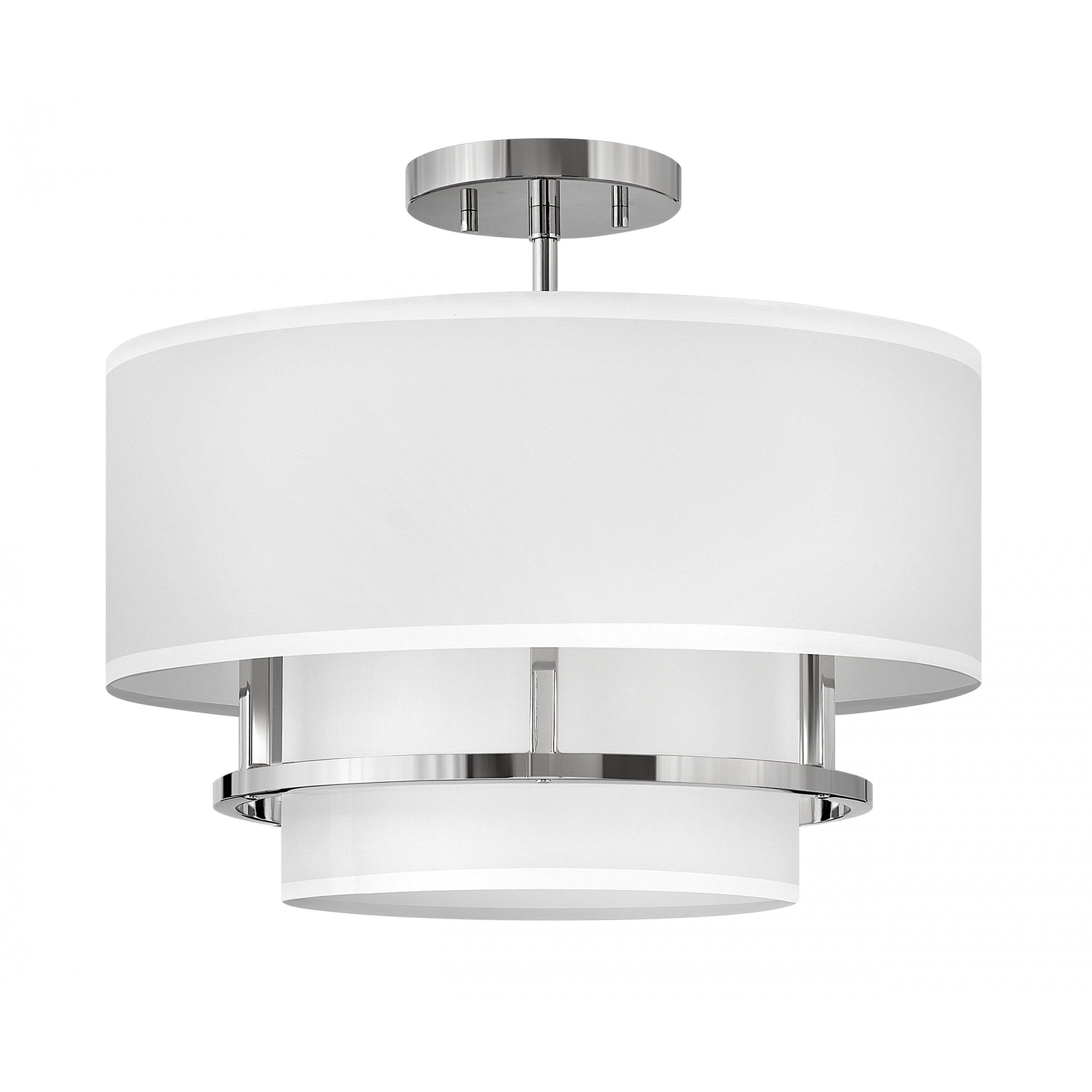 Hinkley Graham 3 Light Duo Mount - Polished Nickel