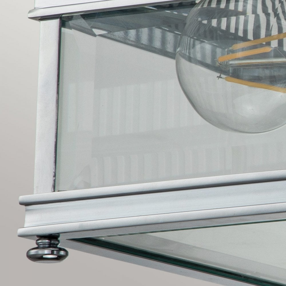 Elstead Holborn 2 Light Flush - Polished Chrome